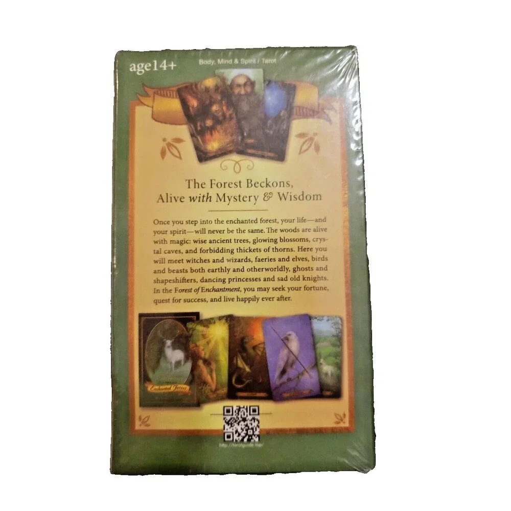 Forest of Enchantment Tarot – A Mystical 78-Card Deck & E-Guidebook, Pocket Ed.